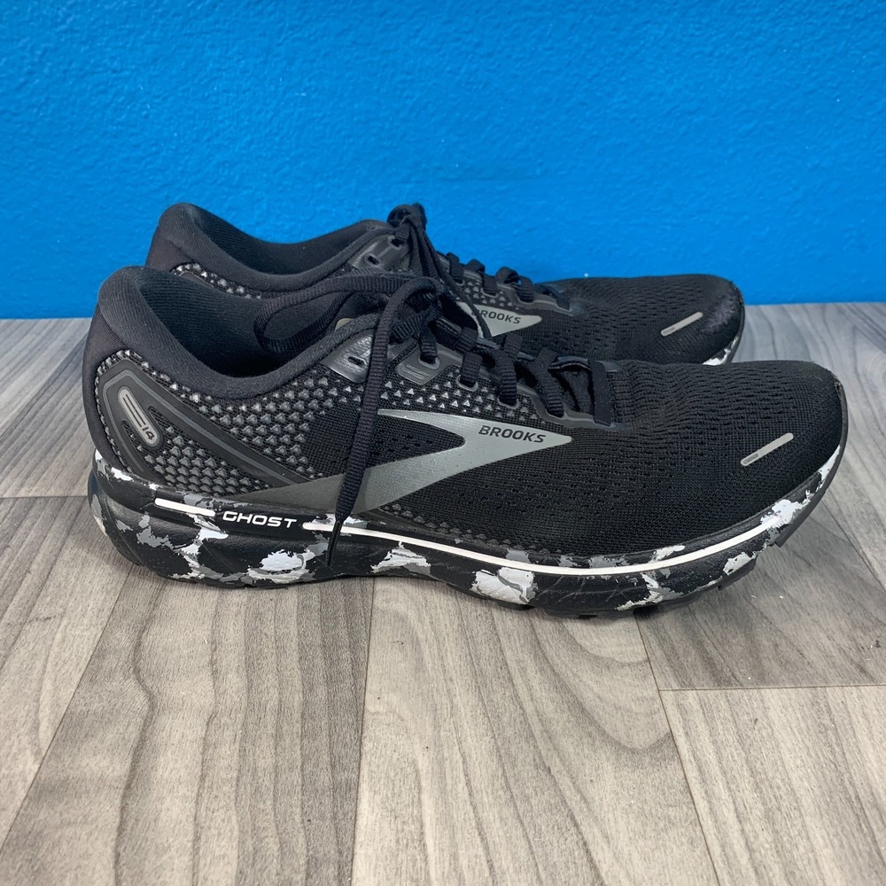 Brooks Men's Ghost 14 GTX 1103691D090 Black Running Shoes Size 11 D Sneaker